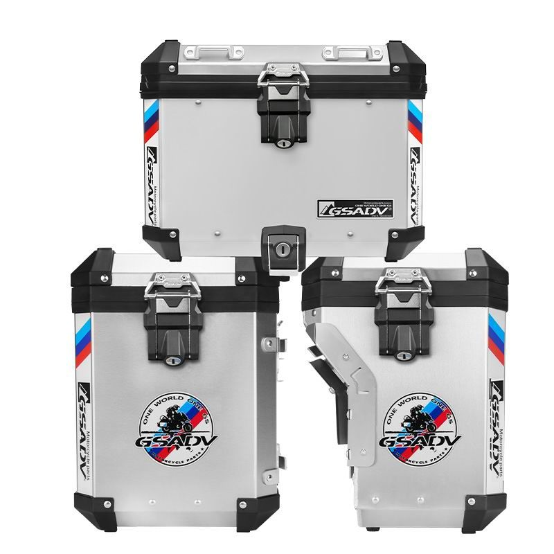 Classic aluminum-magnesium alloy three-box - Silver