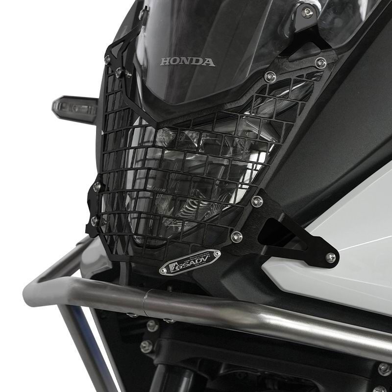 Headlight guard mesh - black
