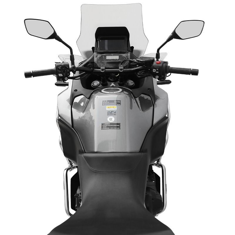 Stainless steel upper and lower guard bars - silver