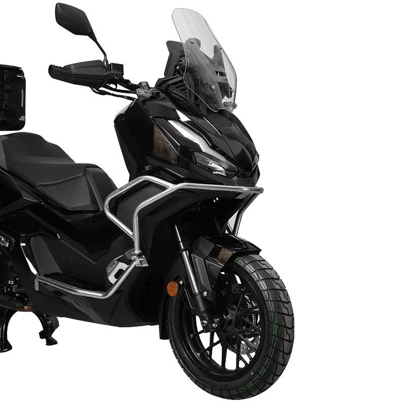 CNC stainless steel foot guard bar - silver