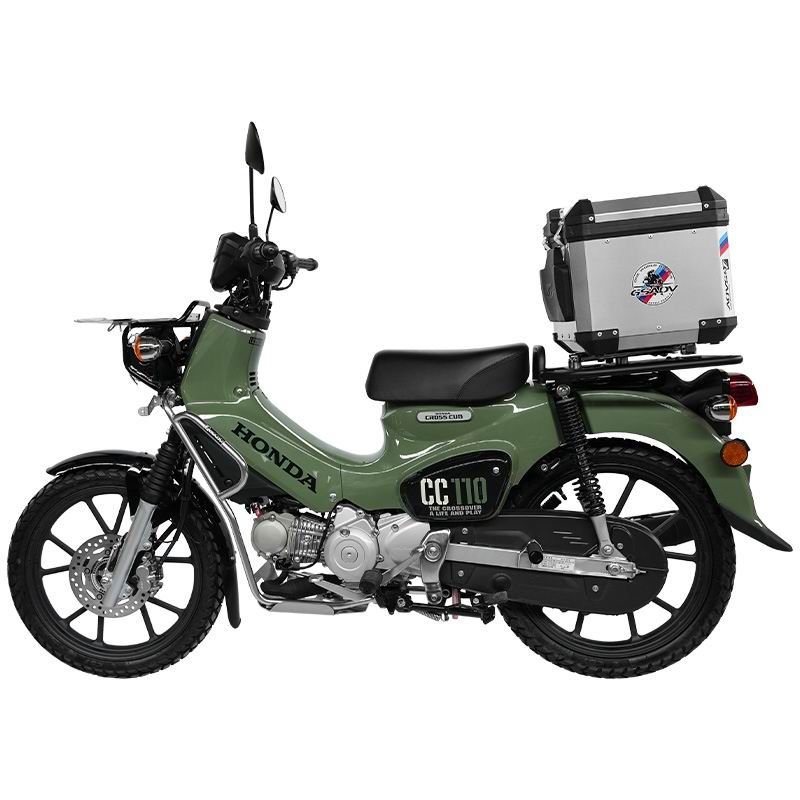 Classic aluminum-magnesium alloy trunk - silver