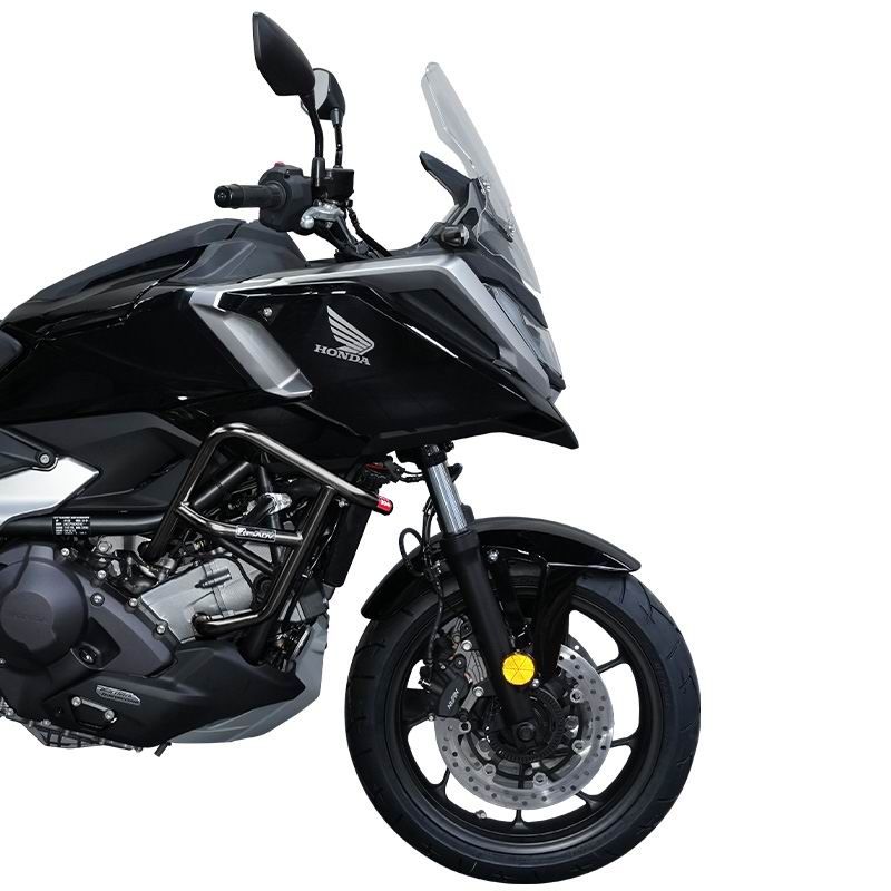 Stainless steel guard bar - black