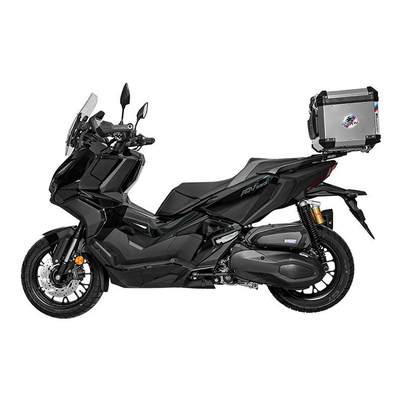 Classic aluminum-magnesium alloy trunk - silver