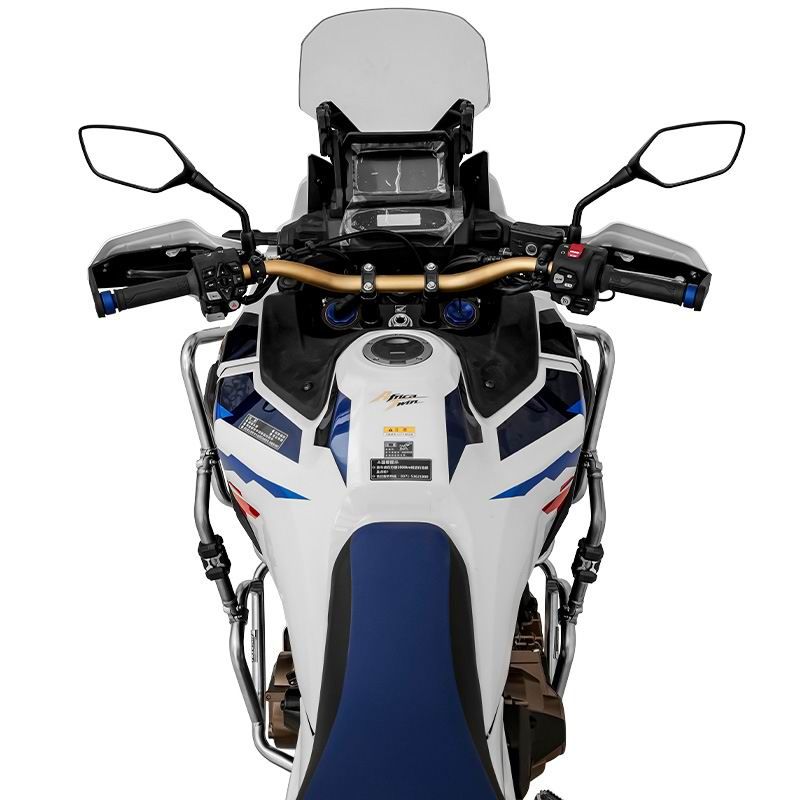 Fully enclosed reinforced upper and lower guard bars - silver