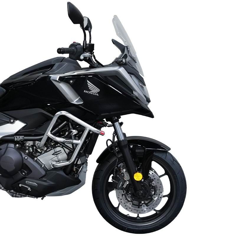 Stainless steel guard bar - silver