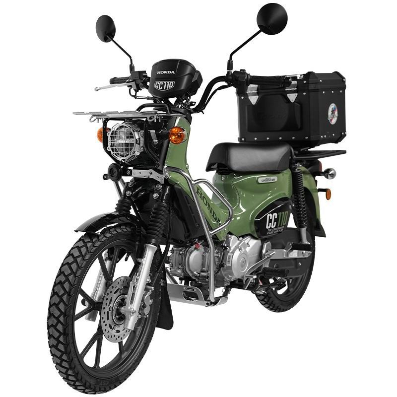 Classic aluminum-magnesium alloy trunk - black