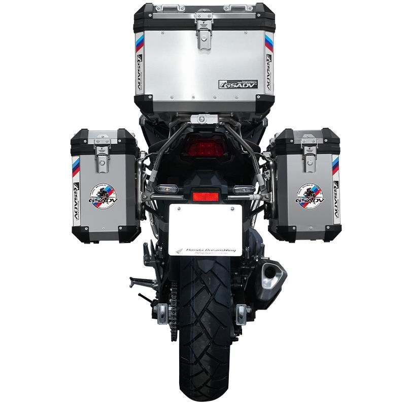 Classic aluminum-magnesium alloy three-box - Silver