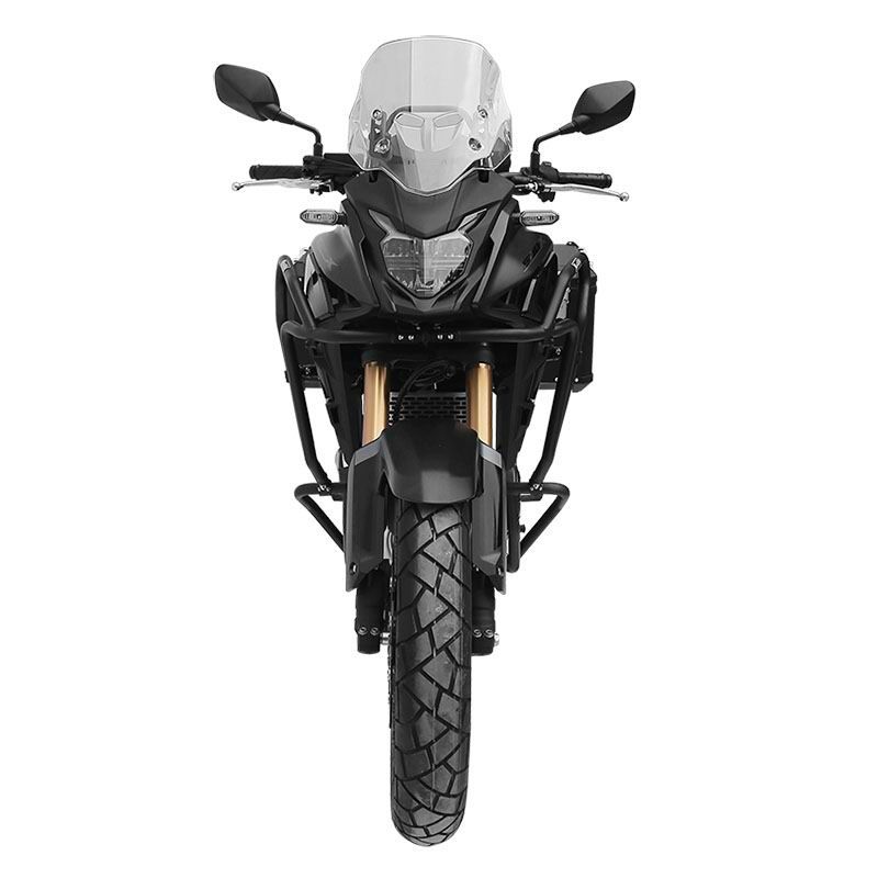 Stainless steel upper and lower bars - black