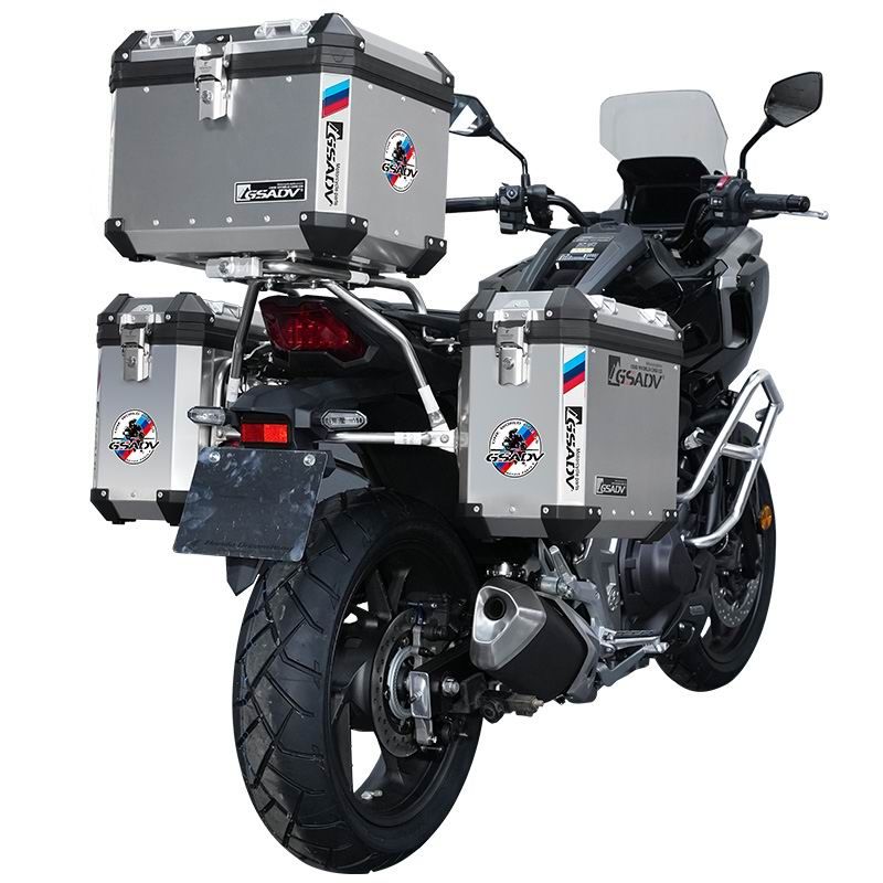 Classic aluminum-magnesium alloy three-box - Silver