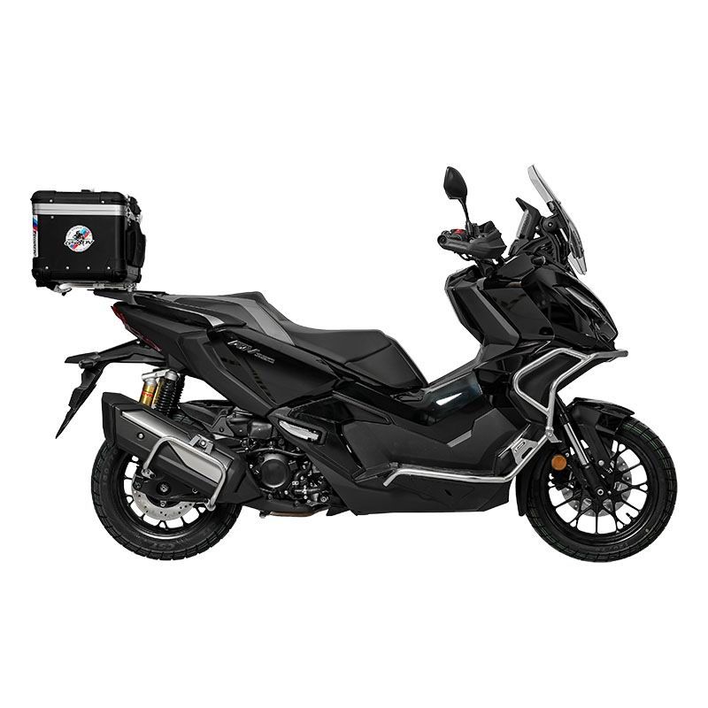 ZING aluminum-magnesium alloy trunk - black