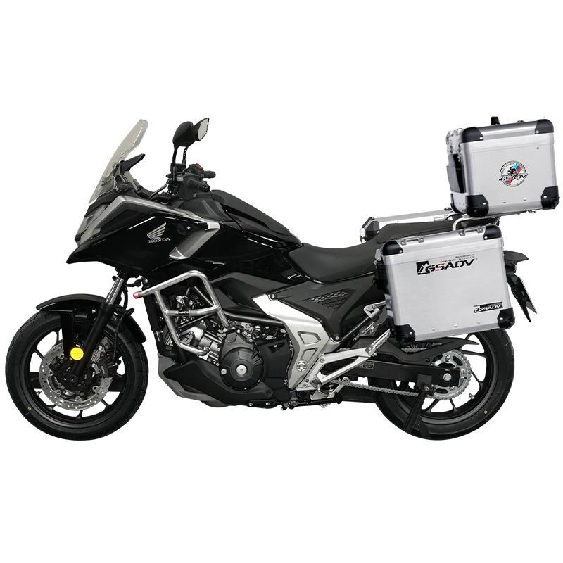 Stainless steel black guard bar -zing aluminum-magnesium alloy three-box - silver