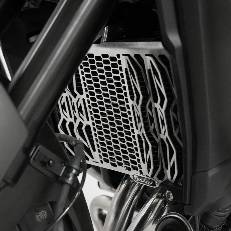 Water tank guard net - silver