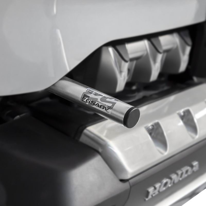 Silver spotlight bracket