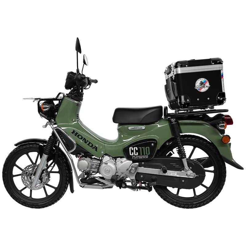 zingpro aluminum-magnesium alloy trunk - black