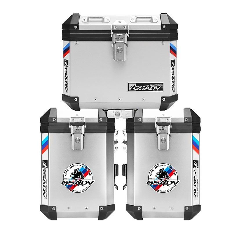 Classic aluminum-magnesium alloy three-box - Silver