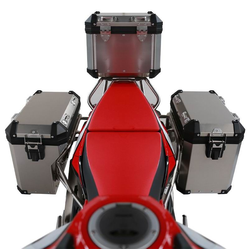 Classic aluminum-magnesium alloy three-box - Silver