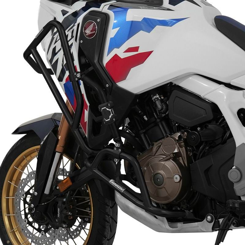 Full-enclosure reinforced upper and lower guard bars - black