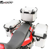 For BMW F700GS ADV F800GS ADV Rear Motorcycle Trunk Top Case Aluminum Side Boxes