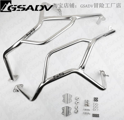 For BMW F800GS ADV Engine Guard Crash Bar Motorcycle Tank Bumpers Upper Fairing Protector