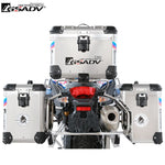 For BMW F850GS ADV Storage Case Pannier Top Case Motorcycle Aluminium Removable Steel Bracket