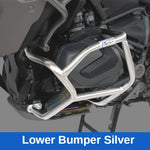 For BMW R1250GS Motorcycle Crash Bar Protection Engine Guard Bumper Steel Crash Cage