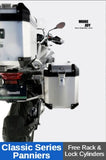 For Benelli TRK502 Top Case Motorcycle Aluminum Side Boxes Rear Box Suitcase Waterproof Steel Rack