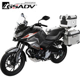 For Honda CBF190X Motorcycle Luggage Box Aluminum Side Box Top Case Steel Bracket Removable