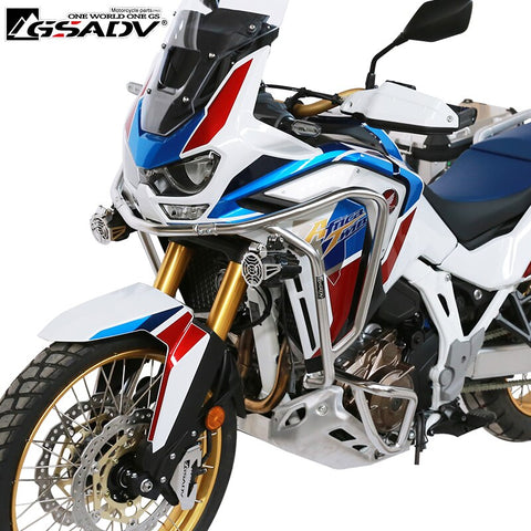 For Honda CRF1100L ADV Motorcycle Tank Bumpers Stunt Cage Protector Steel Engine Guard Bar