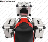 For Honda X-ADV750 Aluminum Top Case Motorcycle Luggage Box Side Case Rear Box Steel Rack