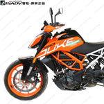 For KTM 390DUKE Motorcycle Bumper Protection Engine Guard Crash Bar Steel Stunt Cage Protector