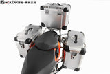 For KTM 690DUKE Rear Motorcycle Trunk Tail Box Aluminum Side Box Suitcase Waterproof Steel Bracket