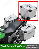 For Kawasaki Versys X300 Rear Motorcycle Trunk Aluminum Top Case Side Boxes Waterproof