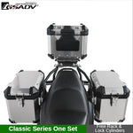 For Kawasaki Versys X300 Rear Motorcycle Trunk Aluminum Top Case Side Boxes Waterproof