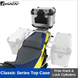 For Suzuki V-Strom DL1050XT Motorcycle Case Aluminum Top Box Side Box Luggage Steel Bracket