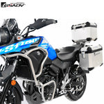 For Suzuki V-Strom DL250 Motorcycle Top Case Aluminum Side Box Rear Box Luggage Steel Bracket