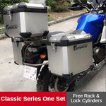 For YAMAHA XT1200Z Side Box Motorcycle Luggage Box Aluminum Top Case Waterproof Steel Bracket